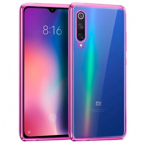 COOL Capa para Xiaomi Mi 9 SE Borda Metálica Rosa - 8434847021102