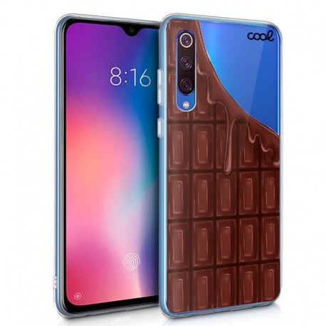 COOL Capa para Xiaomi Mi 9 SE Transparente Chocolate - 8434847027241