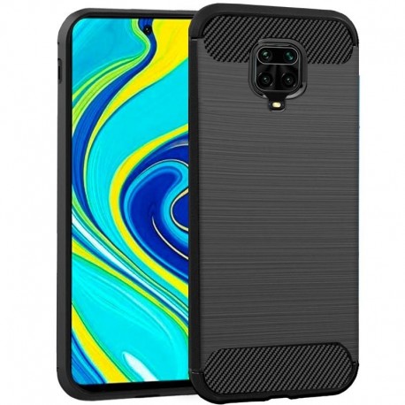 COOL Capa para Xiaomi Redmi Note 9S / Note 9 Pro Carbono Preto - 8434847040912