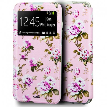 COOL Capa Flip Cover para iPhone 12 mini Desenhos Flores - 8434847047546