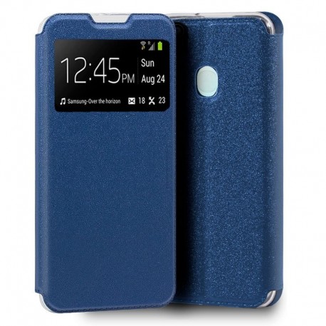 COOL Capa Flip Cover para Samsung A217 Galaxy A21s Liso Azul - 8434847038452