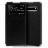 COOL Capa Flip Cover para Samsung G977 Galaxy S10 5G Liso Preto - 8434847025612