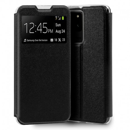 COOL Capa Flip Cover para Samsung G988 Galaxy S20 Ultra 5G Liso Preto - 8434847032641