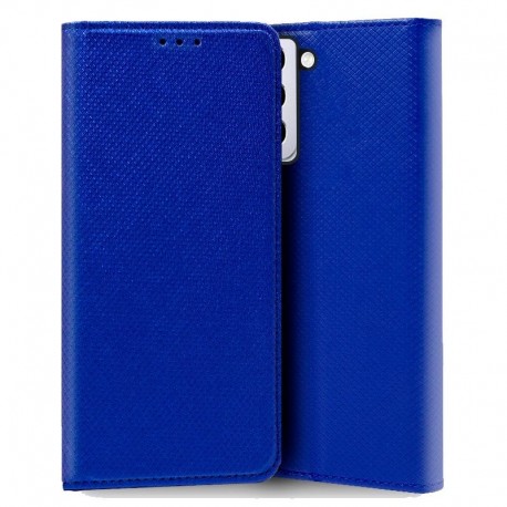 COOL Capa Flip Cover para Samsung G990 Galaxy S21 Liso Azul - 8434847050584