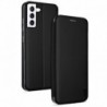 COOL Capa Flip Cover para Samsung G996 Galaxy S21 Plus Elegance Preto - 8434847052373