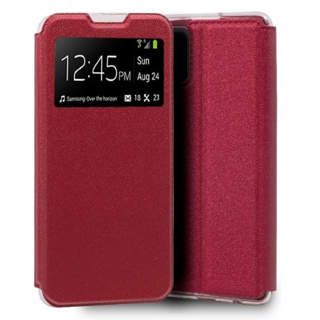 COOL Capa Flip Cover para Xiaomi Mi 10 Lite Liso Vermelho - 8434847036434