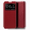 COOL Capa Flip Cover para Xiaomi Mi Note 10 Lite Liso Vermelho - 8434847037301