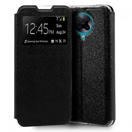 COOL Capa Flip Cover para Xiaomi Pocophone F2 Pro Liso Preto - 8434847036151