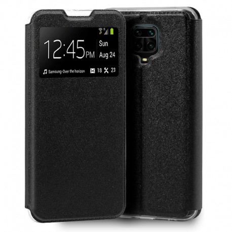 COOL Capa Flip Cover para Xiaomi Redmi Note 9S / Note 9 Pro Liso Preto - 8434847034805