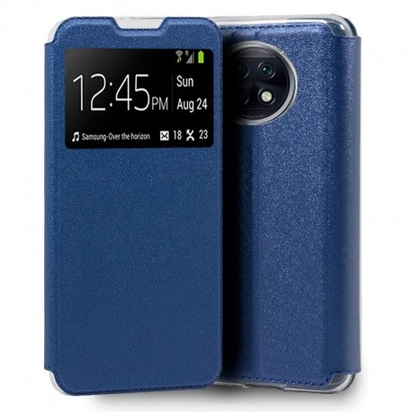 COOL Capa Flip Cover para Xiaomi Redmi Note 9T Liso Azul - 8434847049250