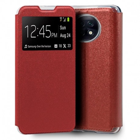 COOL Capa Flip Cover para Xiaomi Redmi Note 9T Liso Vermelho - 8434847049274