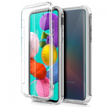 COOL Capa Silicone 3D para Samsung A515 Galaxy A51 Transparente Frontal + Traseira - 8434847031811