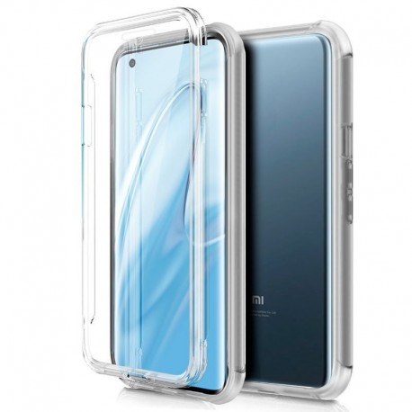 COOL Capa Silicone 3D para Xiaomi Mi 10 / Mi 10 Pro Transparente Frontal + Traseira - 8434847034553