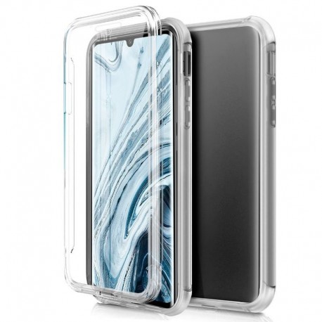 COOL Capa Silicone 3D para Xiaomi Mi Note 10 / Mi Note 10 Pro Transparente Frontal + Traseira - 8434847030746