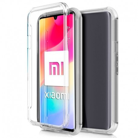 COOL Capa Silicone 3D para Xiaomi Mi Note 10 Lite Transparente Frontal + Traseira - 8434847036212