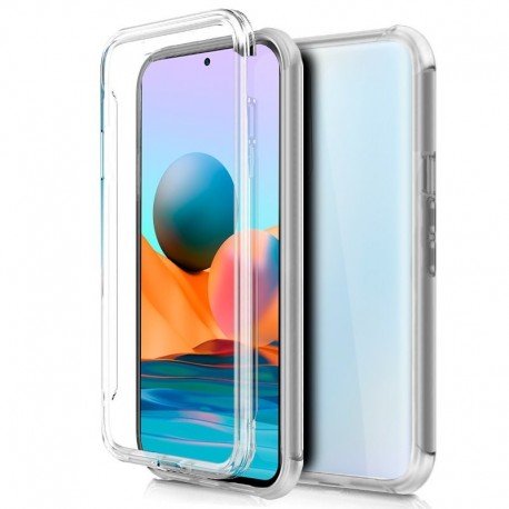 COOL Capa Silicone 3D para Xiaomi Redmi Note 10 Pro Transparente Frontal + Traseira - 8434847053523