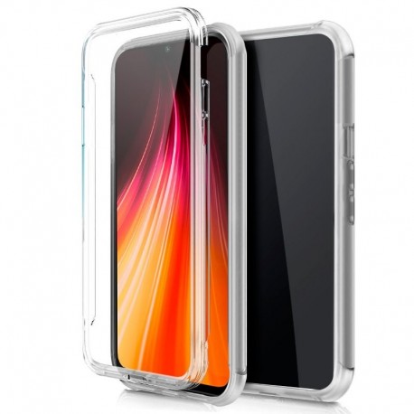 COOL Capa Silicone 3D para Xiaomi Redmi Note 8 / Note 8 2021 Transparente Frontal + Traseira - 8434847054407