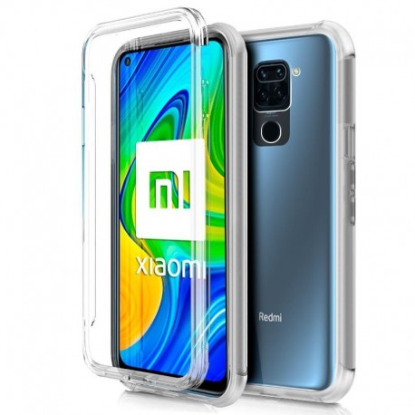 COOL Capa Silicone 3D para Xiaomi Redmi Note 9 Transparente Frontal + Traseira - 8434847037172