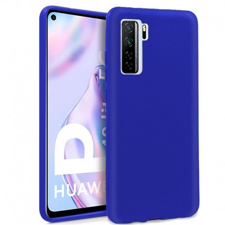 COOL Capa Silicone para Huawei P40 Lite 5G Azul - 8434847038773