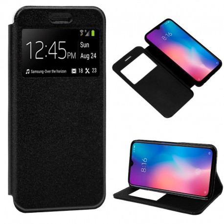 COOL Capa Flip Cover para Xiaomi Mi 9 SE Liso Preto - 8434847020099