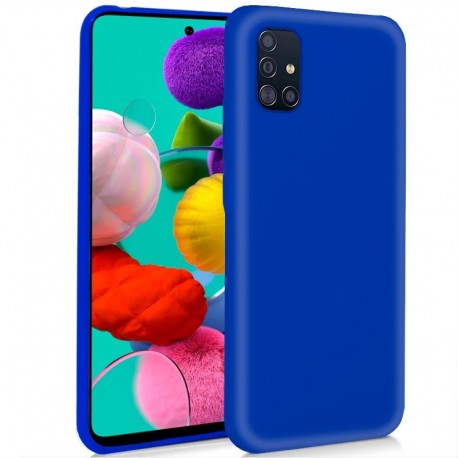 COOL Capa Silicone para Samsung A515 Galaxy A51 Azul - 8434847055886