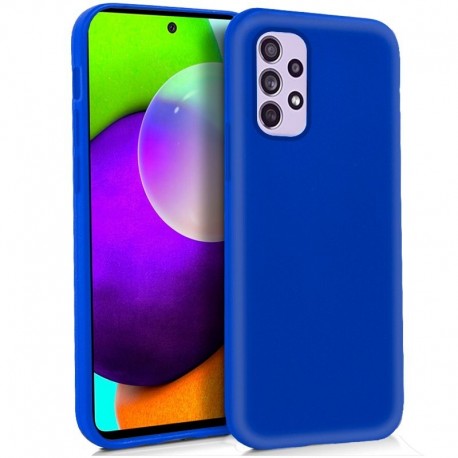 COOL Capa Silicone para Samsung A525 Galaxy A52 / A52 5G / A52s 5G Azul - 8434847051666