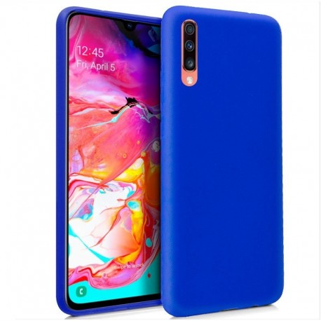 COOL Capa Silicone para Samsung A705 Galaxy A70 Azul - 8434847026015