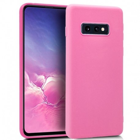 COOL Capa Silicone para Samsung G970 Galaxy S10e Rosa - 8434847014913