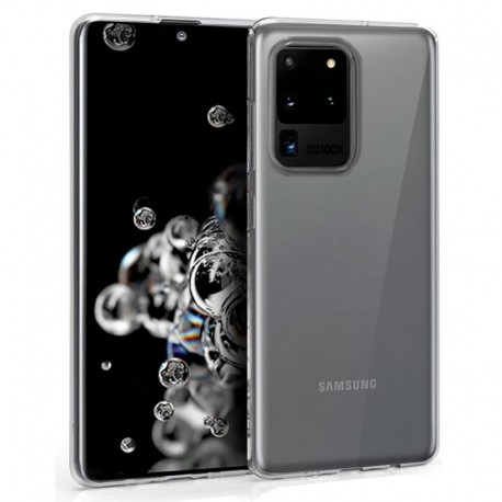 COOL Capa Silicone para Samsung G988 Galaxy S20 Ultra 5G Transparente - 8434847032801