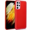 COOL Capa Silicone para Samsung G998 Galaxy S21 Ultra Vermelho - 8434847049236