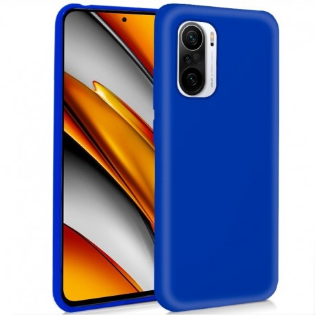 COOL Capa Silicone para Xiaomi Mi 11i / Pocophone F3 Azul - 8434847053202