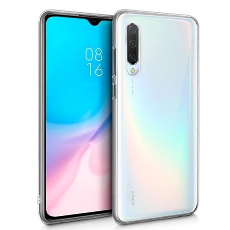 COOL Capa Silicone para Xiaomi Mi 9 Lite Transparente - 8434847027500