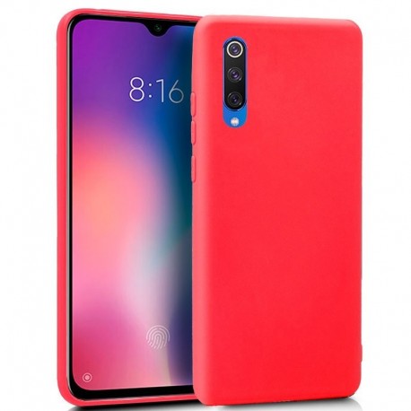 COOL Capa Silicone para Xiaomi Mi 9 SE Vermelho - 8434847021881