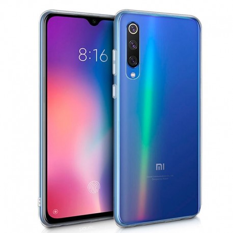 COOL Capa Silicone para Xiaomi Mi 9 SE Transparente - 8434847019581