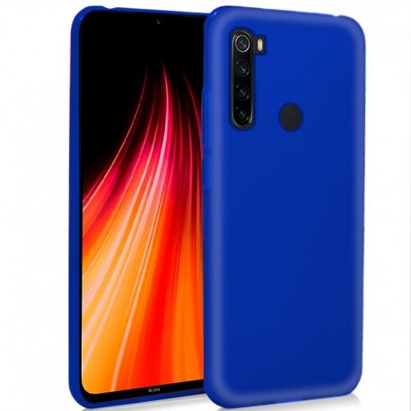 COOL Capa Silicone para Xiaomi Redmi Note 8 / Note 8 2021 Azul - 8434847054551