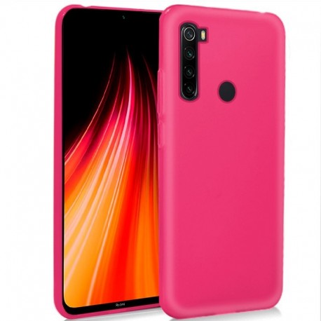 COOL Capa Silicone para Xiaomi Redmi Note 8 / Note 8 2021 Rosa - 8434847054582