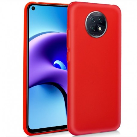 COOL Capa Silicone para Xiaomi Redmi Note 9T Vermelho - 8434847049960