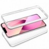 COOL Capa Silicone 3D para iPhone 13 Transparente Frontal + Traseira - 8434847056609