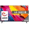 LG 65QNED70A6A QNED AI TV Plano 165,1 cm (65") 4K Ultra HD, Smart TV, Wi-Fi, Ethernet, LAN, Bluetooth, Preto - 65QNED70A6A.AEU - 8806096456842