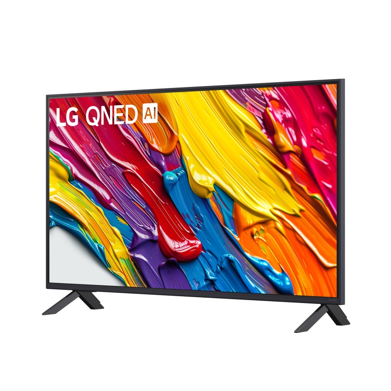 LG 43QNED82A6B QNED AI TV Plano 109,2 cm (43") 4K Ultra HD, Smart TV, Wi-Fi, Ethernet, LAN, Bluetooth, Preto - 43QNED82A6B.AEU - 8806096367568