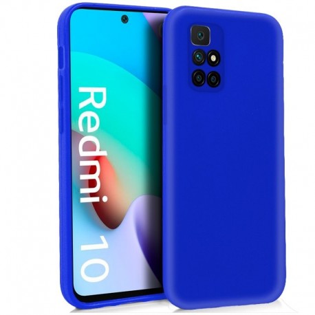 COOL Capa Silicone para Xiaomi Redmi 10 Azul - 8434847056999