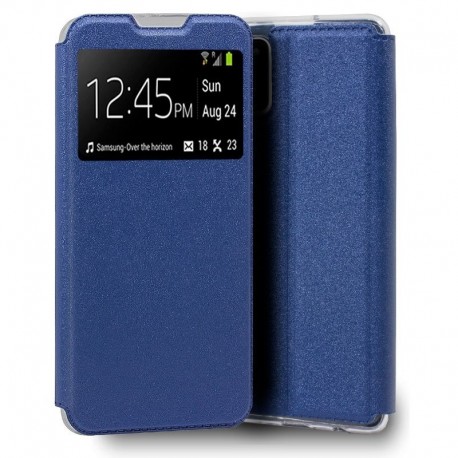 COOL Capa Flip Cover para Samsung A037 Galaxy A03s Liso Azul - 8434847057064