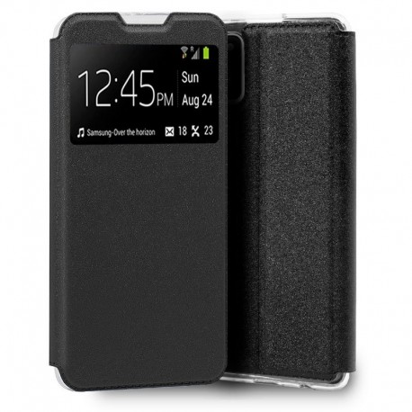 COOL Capa Flip Cover para Samsung A037 Galaxy A03s Liso Preto - 8434847057071