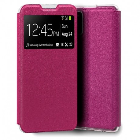 COOL Capa Flip Cover para Samsung A037 Galaxy A03s Liso Rosa - 8434847057088