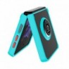 COOL Capa para Samsung F926 Galaxy Z Flip 3 Hard Ring Azul Claro - 8434847057538