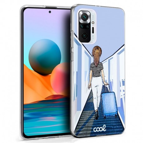 COOL Capa para Xiaomi Redmi Note 10 Pro Desenhos Viagens - 8434847057750