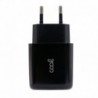 COOL Carregador Rede Universal Carregador Rápido PD Dual Tipo-C / USB 20 W Preto - 8434847055718