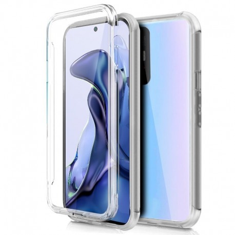 COOL Capa Silicone 3D para Xiaomi 11T / 11T Pro Transparente Frontal + Traseira - 8434847058207