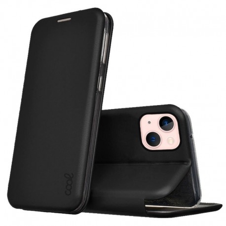 COOL Capa Flip Cover para iPhone 13 Elegance Preto - 8434847058788