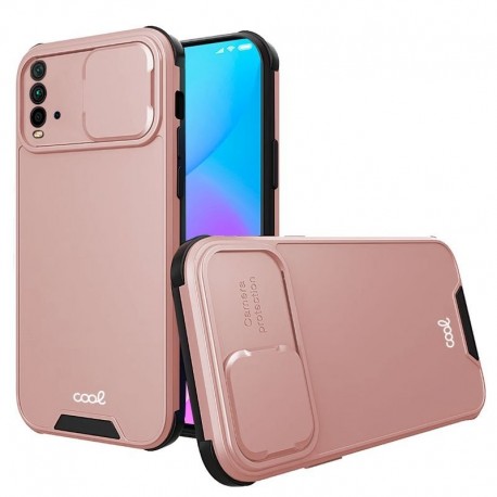 COOL Capa para Xiaomi Redmi 9T Hard Camera Rose Gold - 8434847058870